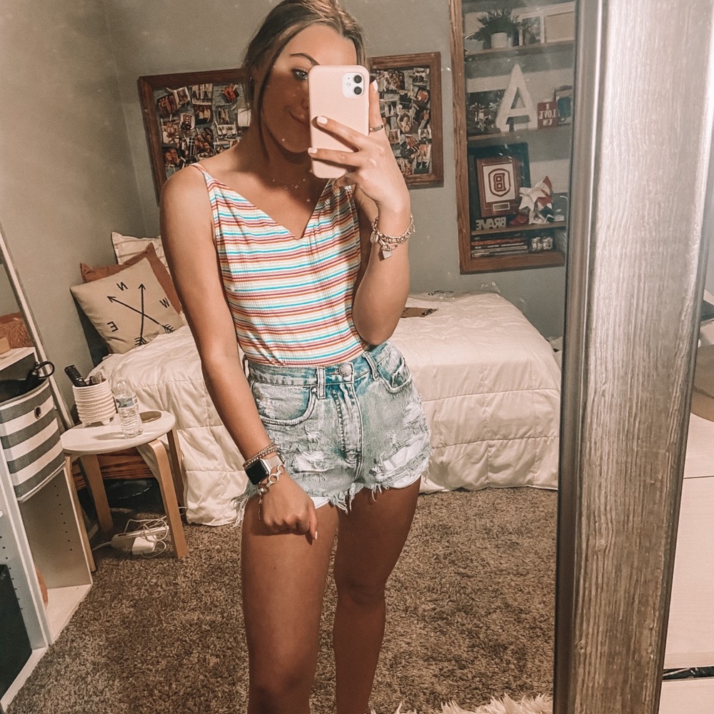 Rainbow bodysuit